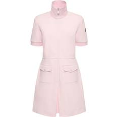 Moncler Donna Vestiti Moncler Polo In Misto Cotone Piqué Stretch