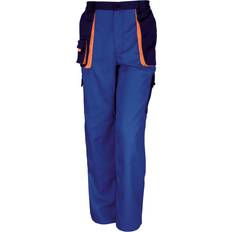 Orange Work Pants Result Unisex Work-Guard Lite Workwear Trousers Breathable And Windproof 4XL Royal Navy Orange