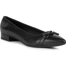 Geox Lave sko Geox Damen Charyssa Ballerinas, Schwarz