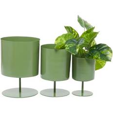 AllModern Gabriele Metal Planter Set