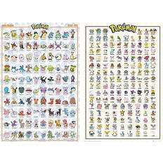Pokémon 2er-Set Poster