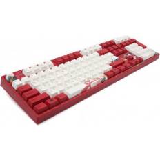 Varmilo Claviers de Jeu Varmilo VEA108 Koi Gaming Tastatur, MX-Brown, weiße