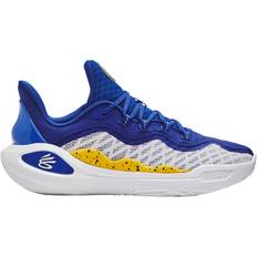 Under Armour Laced Basketball Shoes Under Armour Curry 11 Dub Nation - White/Royal