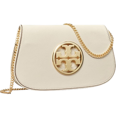 White Bags Tory Burch Reva Clutch - New Ivory