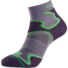 Clothing 1000 Mile Fusion Sock Ladies Grey/Black/Green