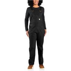 Femme - L Salopettes Carhartt Denim Canvas, bavoir femmes couleur: Noir taille: