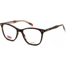 Glasögon & Läsglasögon Levi's LV 5018 086 52 Sköldpaddemönstradeshell Glasögon Kvinna