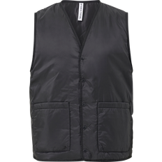 Dame Vester Studio Total Vest Recycled Padded Vest Svart