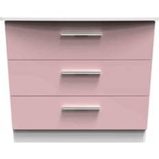 Pink Chest of Drawers Welcome Furniture Ready Assembled Knightsbridge Chest of Drawer