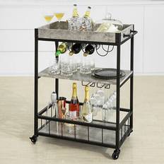 Smart Barvogn Industriel Stil 80 x 40 x 90 cm