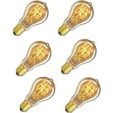 Yellow Incandescent Lamps Perfet PBT7PWR Incandescent Lamps 60W E26/E27 10-pack