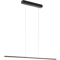 A - Aluminium Pendler Quitani LED Margita 118 cm Sort Pendel