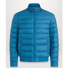 Belstaff Outerwear Belstaff Tonal Circuit Jacket Men's Down Filled Nylon Ocean Blue Ocean Blue