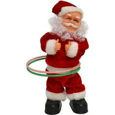 Geri Musical Santa Doing Hoola Hoop Festive Christmas