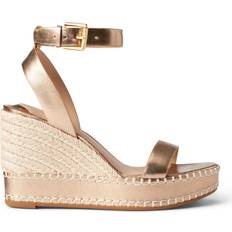 Or Espadrilles Lauren Ralph Lauren Espadrilles Femme Taille - Marron