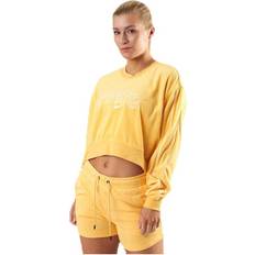 Dame - Gule Gensere Nike Nsw Retro Femme Crew Terry Yellow, Female, Tøj, Skjorter, Gul