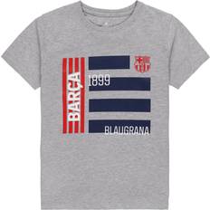 Barcelona Graphic T-Shirt Grey Marl Kids