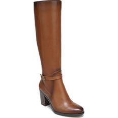 Natural - Women High Boots Naturalizer Kalina Narrow Calf Boot Women's Cider Boots