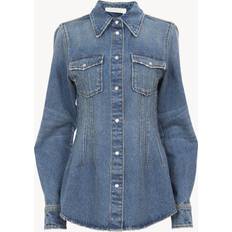 Oberteile Chloé Denim Shirt - Blue