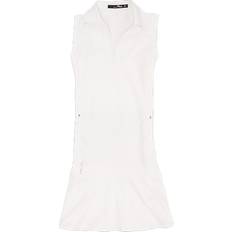 Dresses Polo Ralph Lauren RLX Elite Wicking Jersey Womens Dress, White