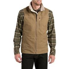 Canvas Vests Kühl Men's Burr Lined Vest Khaki