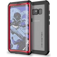 Waterproof Cases Ghostek Galaxy S8 Plus Waterproof Case for Samsung S8 Nautical Red