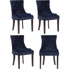 CLP Aberdeen Blue Silla de Cocina 92cm 4pcs