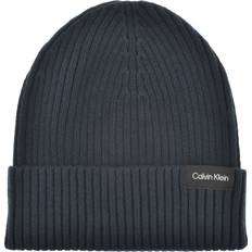 Calvin Klein Herre Luer Calvin Klein Knit Beanie Hat Navy