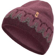 Fjällräven Övik Path Knit Beanie-dark garnet mesa purple