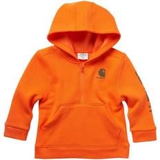 Hoodies Carhartt Toddler Boy's Long-Sleeve Half-Zip Sweatshirt Orange 18M