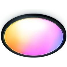 Wiz lampe WiZ SuperSlim Smart Black Loftplafond ∅ 42.3cm