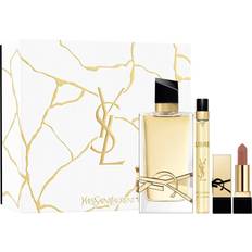 Cajas de regalo Yves Saint Laurent Libre Gift Set EdP 90ml + EdP 10ml + Rouge Pur Couture Lipstick Mini