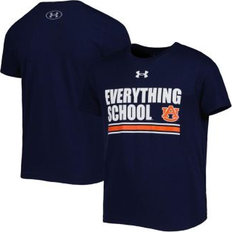 Tigers T-shirts Children's Clothing Under Armour Youth Navy Auburn Tigers Everything School T-Shirt