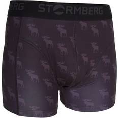 Fitness - Herre Underbukser Stormberg Steinur Boxer - Jet Black/Ebony Grey