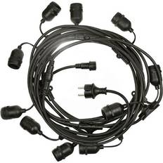 Spectrum Garland 5m 10xE27 Lampor IP44 Ljusslinga