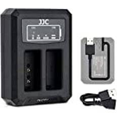 JJC LP-E17 Dual USB-batteriladdare EOS Canon EOS R10 II