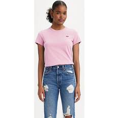 Top Levi's The Perfect Tee T-Shirt Donna - Pink Lavender