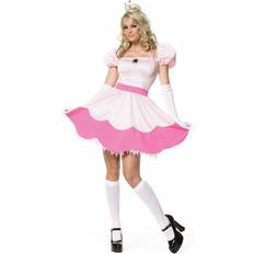 Royal Costumes Leg Avenue Mario Bros Sexy Pink Princess Costume