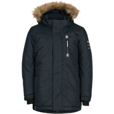 Horze Kid's Remy Parka Jacket - Dark Navy