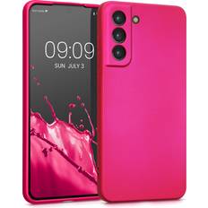 Kwmobile Metallic TPU Silicone Case Cover Samsung Galaxy S21 FE