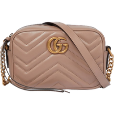 Gucci GG Marmont Mini Crossbody Bag - Beige