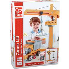 Legno Veicoli Commerciali Hape Crane Lift E3011 Gru Giocattolo Per Bambini