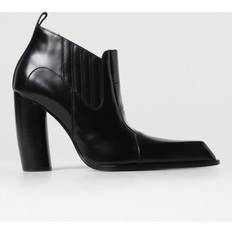 Off-White Boots Off-White Flat Ankle Boots Woman colour Black Black