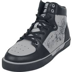 EMP Black Premium High-cut Sneakers - High Grey/Black