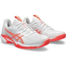 Asics Solution Speed FF 3 White Sun Coral Women's