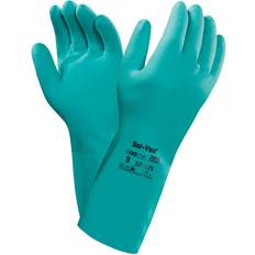 Engangshansker på salg Ansell 37-675 9, Chemical Potection Gloves