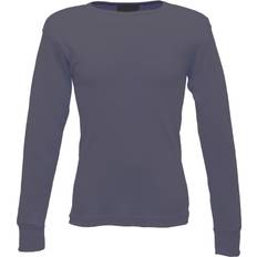 Denim - Man Vesten Regatta Thermo T-Shirt Met Lange Mouwen - Grijs/Blauw