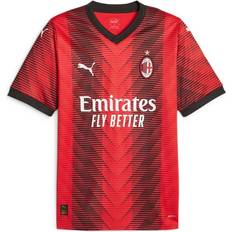 Puma 2023-24 AC Milan Men's Stadium Home Jersey