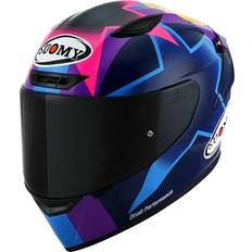 Suomy Track-1 Bastianini Replica Helmet - Black/Pink/Purple/Blue