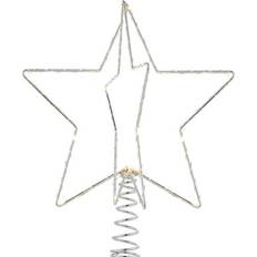 Sirius Top Star Silver Julgranspynt 25cm
